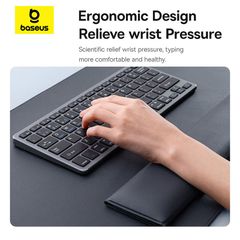 Tấm Lót Chuột Bàn Phím 3-in-1 Baseus MagPro 2 Series Smart Desk Mat (PU, Kê Tay)