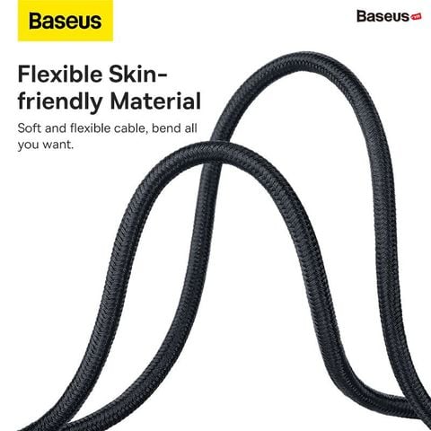 Cáp chuyển Baseus USB-C to HDMI – 4K/60Hz, truyền siêu nét, dùng cho điện thoại, tablet, MacBook, laptop