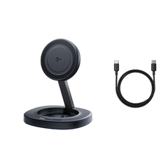 Đế Sạc Đứng Không Dây Gấp Gọn Baseus EnerFill FF11 15W (Qi2 Wireless Charging, Efficient Heat Dissipation, Strong Magnetic Attachment)