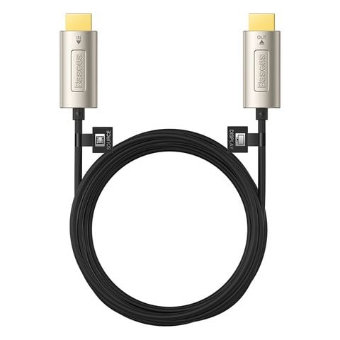 Cáp HDMI sợi quang cao cấp Baseus High Definition Series – HDMI to HDMI, hỗ trợ 4K/60Hz, truyền tín hiệu tốc độ cao