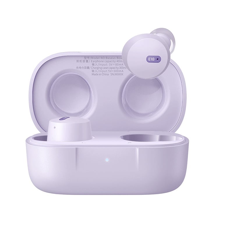 Tai nghe Bluetooth Baseus Bowie E18 True Wireless Earphones Star Purple Tai nghe Bluetooth Baseus Bowie E18 True Wireless Earphones Star Purple