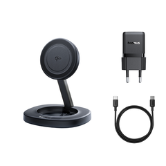 Đế Sạc Đứng Không Dây Gấp Gọn Baseus EnerFill FF11 15W (Qi2 Wireless Charging, Efficient Heat Dissipation, Strong Magnetic Attachment)
