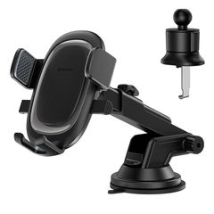 Giá Đỡ Điện Thoại Ô Tô Baseus UltraControl Pro Series Clamp-Type Car Holder Set Dùng Cho Khe Gió Và Taplo