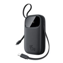 Pin Dự Phòng Baseus EnerFill FC31 QPow 3 20000mAh 45W (Digital Display, with Built-in USB-C + iP Cable)
