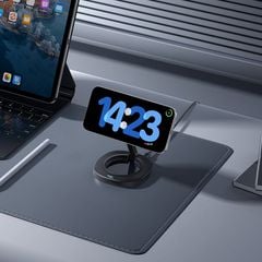 Đế Sạc Đứng Không Dây Gấp Gọn Baseus EnerFill FF11 15W (Qi2 Wireless Charging, Efficient Heat Dissipation, Strong Magnetic Attachment)