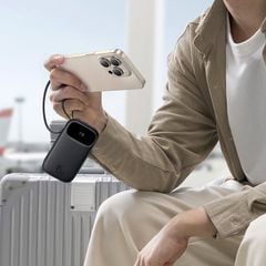 Pin Dự Phòng Baseus EnerFill FC31 QPow 3 20000mAh 45W (Digital Display, with Built-in USB-C + iP Cable)