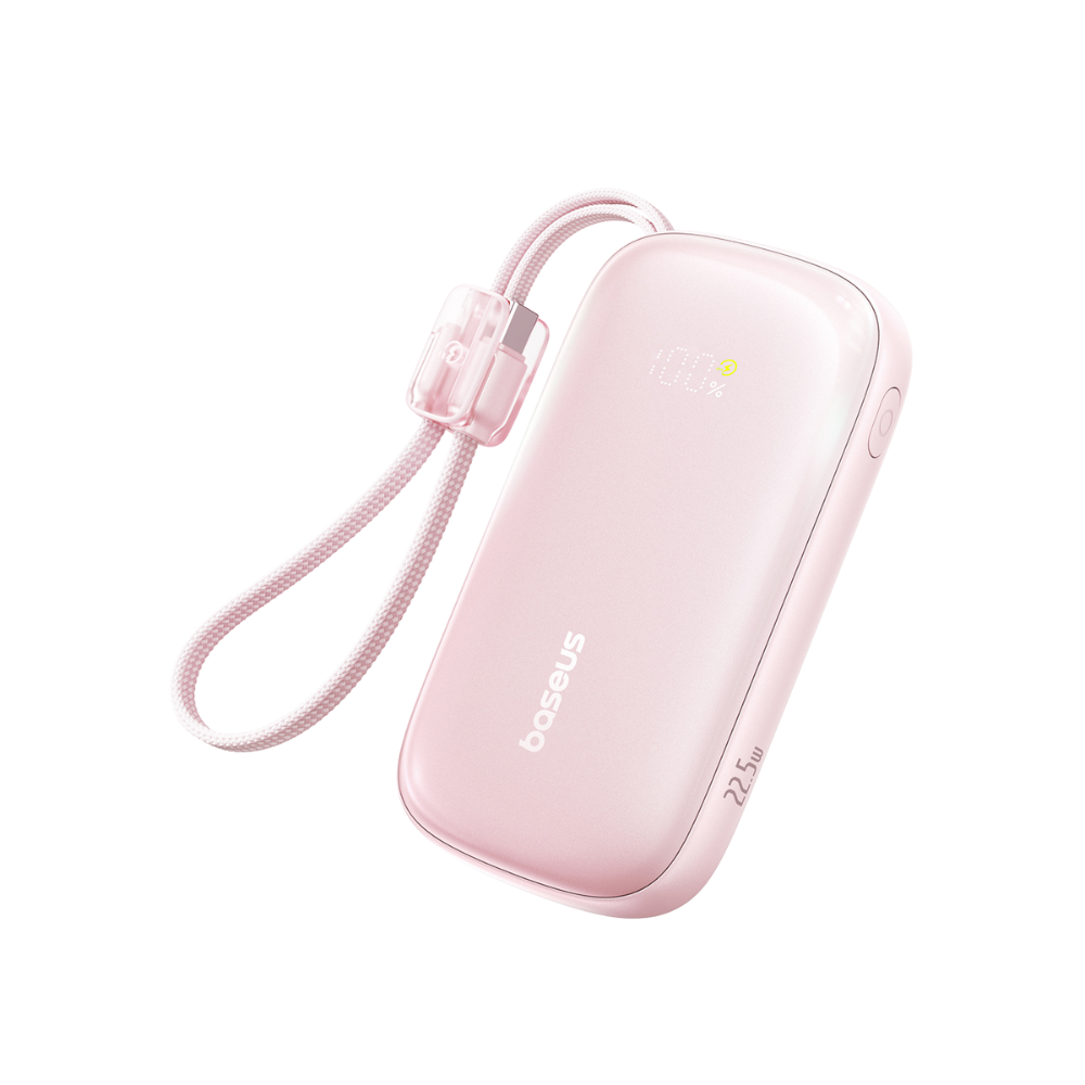 Pin Dự Phòng Baseus EnerFill FC21 Qpow 3 Ultra 10000mAh/20000mAh 22.5W (Digital Display, with C to iP Detachable Cable)