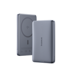 Pin Dự Phòng Không Dây Baseus PicoGo AM41 Ultra-Slim Qi2 10000mAh 27W (Sạc Không Dây Qi2 15W, Kèm Cáp C to C 0.3m 60W)