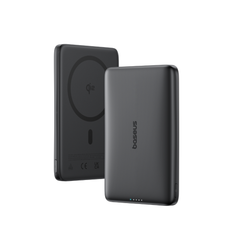 Pin Dự Phòng Không Dây Baseus PicoGo AM41 Ultra-Slim Qi2 10000mAh 27W (Sạc Không Dây Qi2 15W, Kèm Cáp C to C 0.3m 60W)