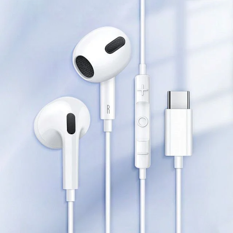 Tai Nghe Type-C  Baseus Encok lateral in-ear Wired Earphone C17 Cho Smartphone & iPad Pro