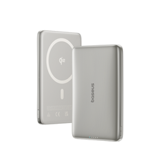 Pin Dự Phòng Không Dây Baseus PicoGo AM41 Ultra-Slim Qi2 10000mAh 27W (Sạc Không Dây Qi2 15W, Kèm Cáp C to C 0.3m 60W)