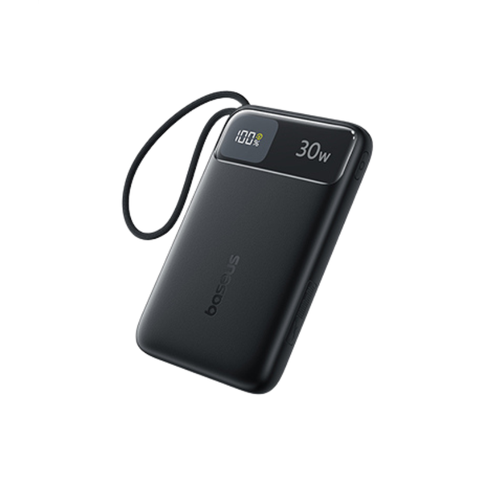 Pin Dự Phòng Baseus EnerFill FC11 30W (10000mAh/20000mAh, 1*Type-C + 1*USB-A port, Digital Display)
