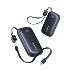 Pin Dự Phòng Baseus EnerFill FC21 Qpow 3 Ultra 10000mAh/20000mAh 22.5W (Digital Display, with C to iP Detachable Cable)