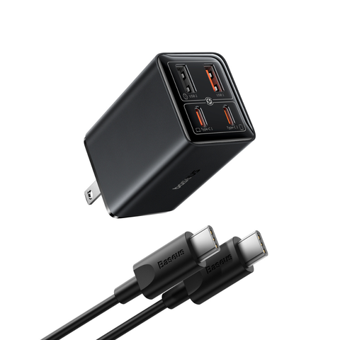 Củ Sạc Nhanh Baseus GaN6 Pro Fast Charger 2C+2U 65W (Multi Quick Charger Support)
