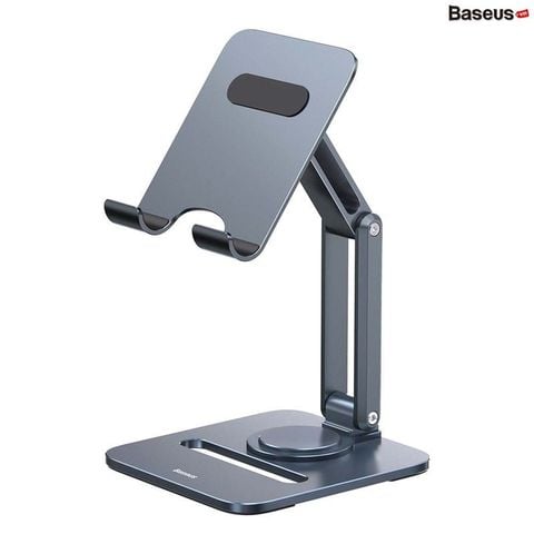 Giá đỡ iPad Baseus Desktop Biaxial – Kim loại cao cấp, xoay 360°, gập gọn, chắc chắn, dùng cho máy tính bản