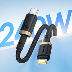 Cáp Sạc Nhanh C to C Baseus Dura Series 240W (48V/5A, 480Mbps)