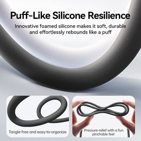 Cáp Sạc Nhanh USB to Type-C Baseus Foamed Silicone 100W (Foamed Silicone)