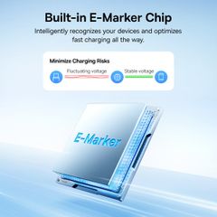 Cáp Sạc Nhanh C to C Baseus Dura Series 240W (48V/5A, 480Mbps)