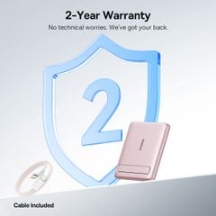 Pin Dự Phòng Không Dây Từ Tính Baseus PicoGo AM31 5000mAh 20W (With Kickstand, Wireless Charging Qi2 15W)