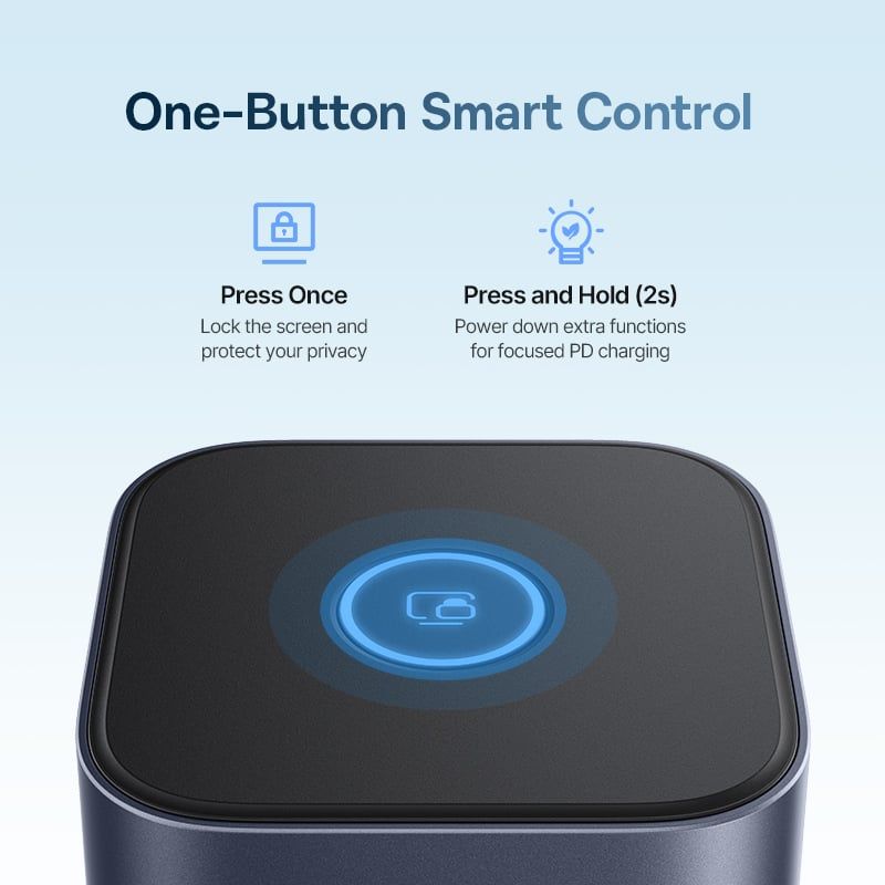 Hub Mở Rộng Đa Năng 12-in-1 Baseus Nomos NU1 Air Spacemate for MAC (Type-C to 2*HDMI 2K@60Hz + 2*DP 2K@60Hz + 2*USB-C (10Gbps) + 2*USB-A (5Gbps) + 2*USB-A (480Mbps) + 1*RJ45 + 1*PD100W)