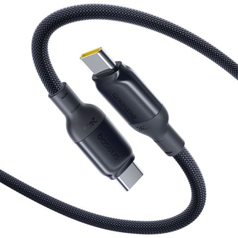 Cáp Sạc Nhanh C to C Baseus PicoGo 240W (Nylon Braided Cable)