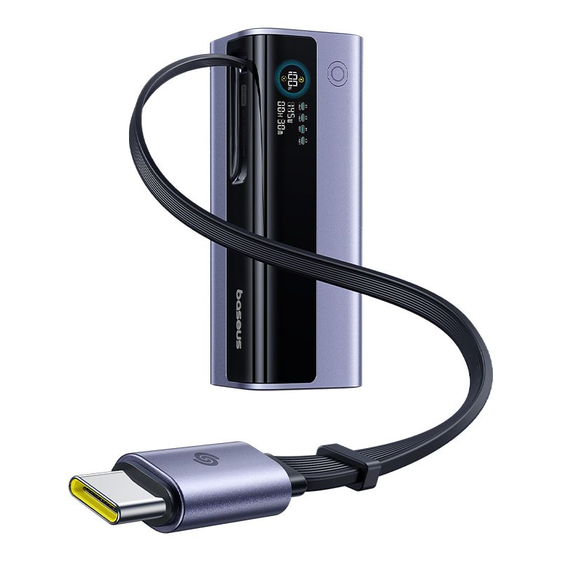 Pin Dự Phòng Baseus EnerGeek GR11 20000mAh 145W (2*Type-C + 1*USB-A Port + Type-C 100W Built-in Cable, 1.2