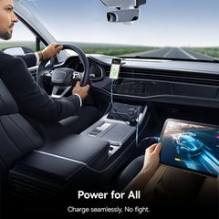 Tẩu Sạc Cho Ô Tô 3C+U Baseus PrimeTrip VR2 Max 60W (With 2*Type-C Retractable Cable)