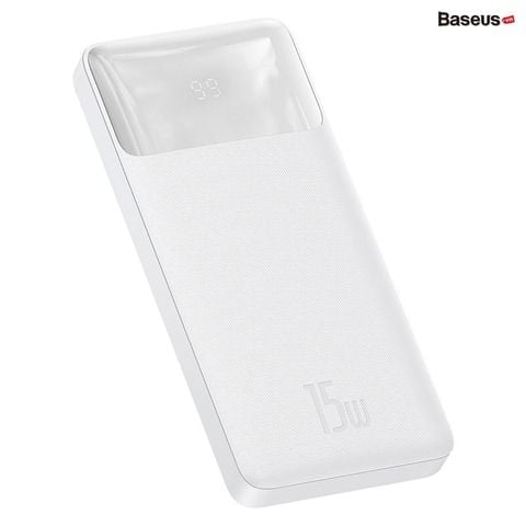 Pin sạc dự phòng Baseus Bipow Digital Display Power Bank (15W, USB*2+Type C, LED Display, 2 Way Fast charge ) - Cũ