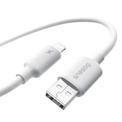Cáp Sạc Nhanh USB to Lightning Baseus Foamed Silicone 2.4A (1m, Foamed Silicone)
