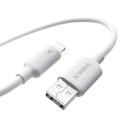 Cáp Sạc Nhanh USB to Lightning Baseus Foamed Silicone 2.4A (1m, Foamed Silicone)