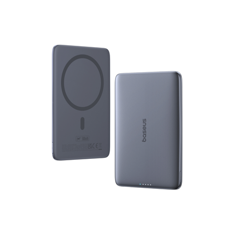 Pin Dự Phòng Không Dây Baseus PicoGo AM41 Ultra-Slim 5000mAh 20W (Sạc Không Dây 15W, Kèm Cáp C to C 0.3m 60W)