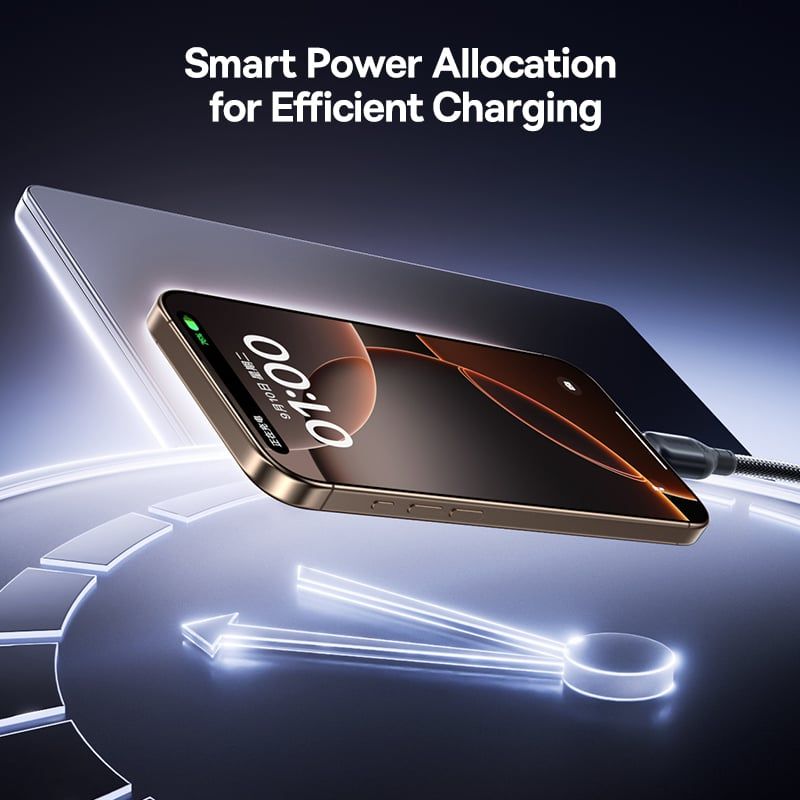 Cáp Sạc Nhanh C to C Baseus PicoGo 240W (Nylon Braided Cable)