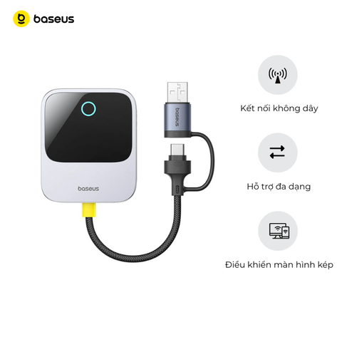 Carplay Không Dây Baseus SafeJourney Series (Dual-screen Control)