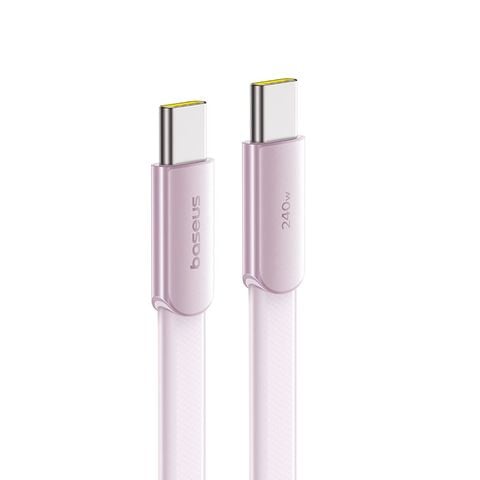 Cáp Sạc Nhanh C to C Baseus Ultra-Slim 240W (1.2m/2m, 480Mbps)