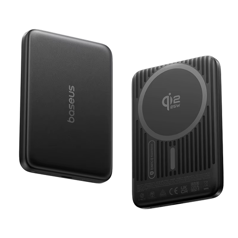 Pin Dự Phòng Không Dây Baseus PicoGo Air AM71 10000mAh 30W (1*Type-C port, Qi2.2 25W, NFC Smart Monitoring, 13N+ Magnetic Hold)