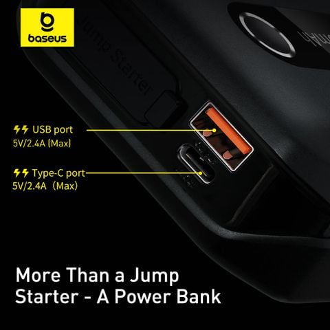 Bộ Kích Bình Cho Ô Tô Baseus Super Energy Air Series (10000mAh, Peakcurrent 1000A)