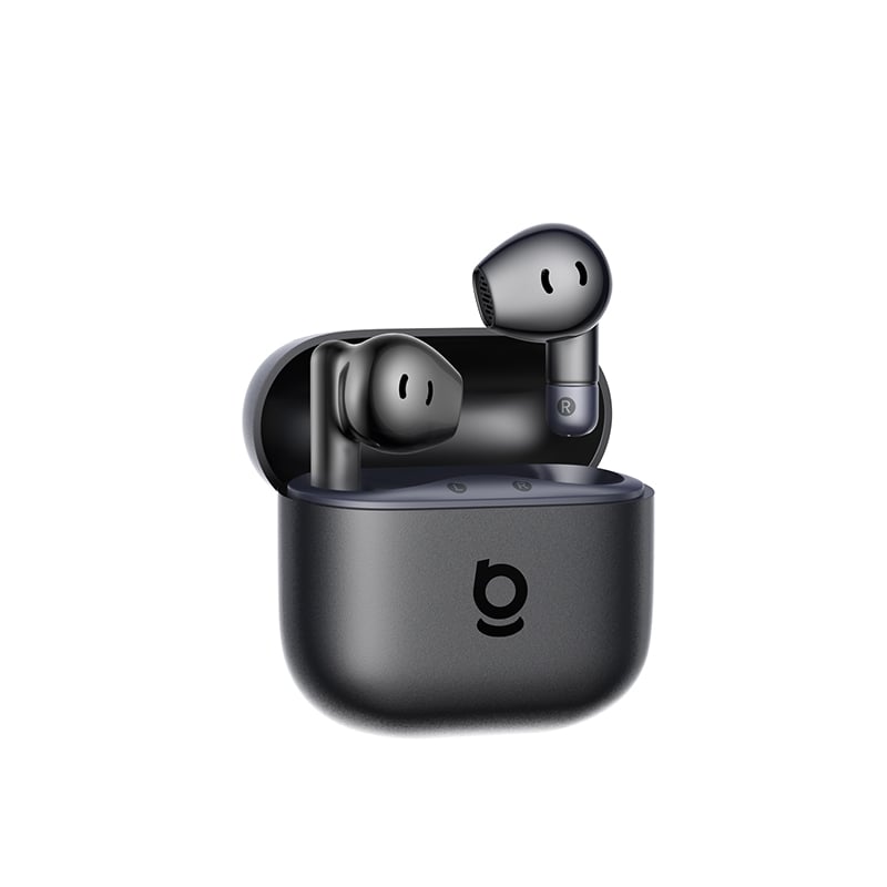 Baseus Bass BS2 Lite True Wireless Earbuds (Bluetooth v6.0, 7H) - COSMIC BLACK