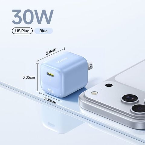 Củ Sạc Nhanh Baseus EnerFill FN22 30W (1*Type-C port, iPhone / iPad / Samsung)