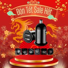 Tẩu sạc 2 cổng USB dùng trên xe hơi Baseus Grain Pro Car Charger (5V/4.8A, Dual USB Port Auto Quick charger)