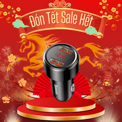 Bộ tẩu sạc nhanh đa năng dùng cho xe hơi Baseus Magic Series Quick Charge (45W, LED Display, PD/ QC 3.0/ PPS/ SCP/ AFC, Quick Charger )