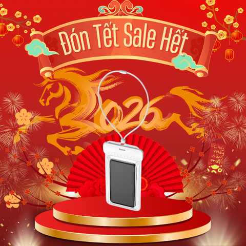 Túi chống nước dùng cho điện thoại Baseus Let''s go Slip Cover Waterproof Bag ( for under 7.2 inch SmartPhone )