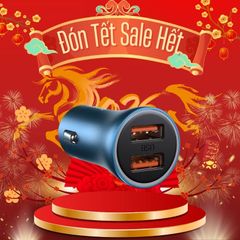 Tẩu sạc nhanh Baseus Golden Contactor Pro 40W – Dual USB/U+C, PD 20W/QC 3.0, vỏ nhôm cao cấp, dùng cho ô tô tiện lợi