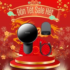 Đế giữ điện thoại tích hợp nam châm và Sạc không dây dùng trên xe ô tô Baseus Big Energy Car Mount Wireless Charger (15W, Magsafe Wireless Quick Charger and Holder for Car)