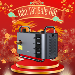 Máy nén tăng áp đa năng Baseus F1 Pressure Car Smart Washer (1300W/1450PSI/IPX5, Automatic Star/Stop, Intelligent Adjust Pressure, Car Washing Machine)