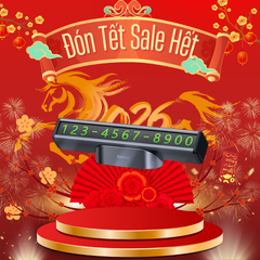 Bảng Số Điện Thoại Dạ Quang Dùng Trên Xe Hơi Baseus Square Bar Temporary Parking Number Plate