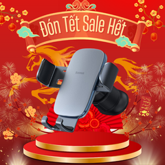 Bộ Đế Giữ Điện Thoại Khóa Tự Động Bằng Trọng Lực Gắn Trên Ô Tô Baseus Metal AgeⅡ Gravity Car Mount