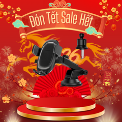 Giá Đỡ Điện Thoại Ô Tô Baseus UltraControl Pro Series Clamp-Type Car Holder Set Dùng Cho Khe Gió Và Taplo