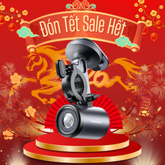 Giá Đỡ Điện Thoại Gắn Trên Xe Đạp Baseus PrimeTrip Series Dual-Color Bike Light