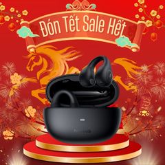 Tai Nghe Bluetooth Baseus AirGo AS01 Open-Ear TWS Earbuds (Bluetooth 5.3, 2 Mic ENC HD Call Noise Reduction)