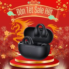 Tai nghe Bluetooth Baseus Bass 15 Clip – OWS, v5.4, 8H, mic kép ENC, âm trầm mạnh, open-ear, kèm cáp Type-C